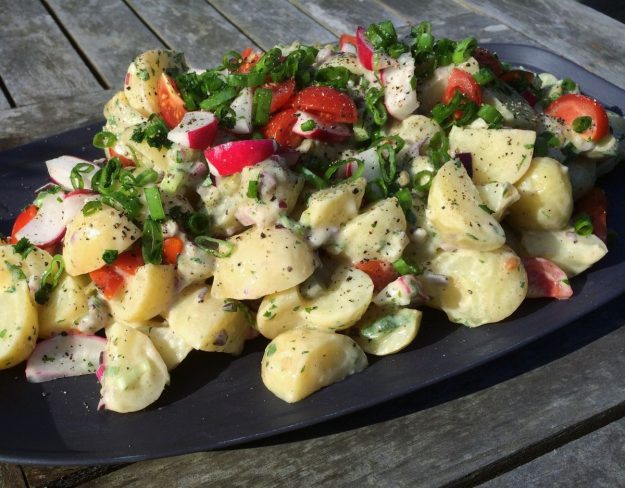 marineret kartoffelsalat