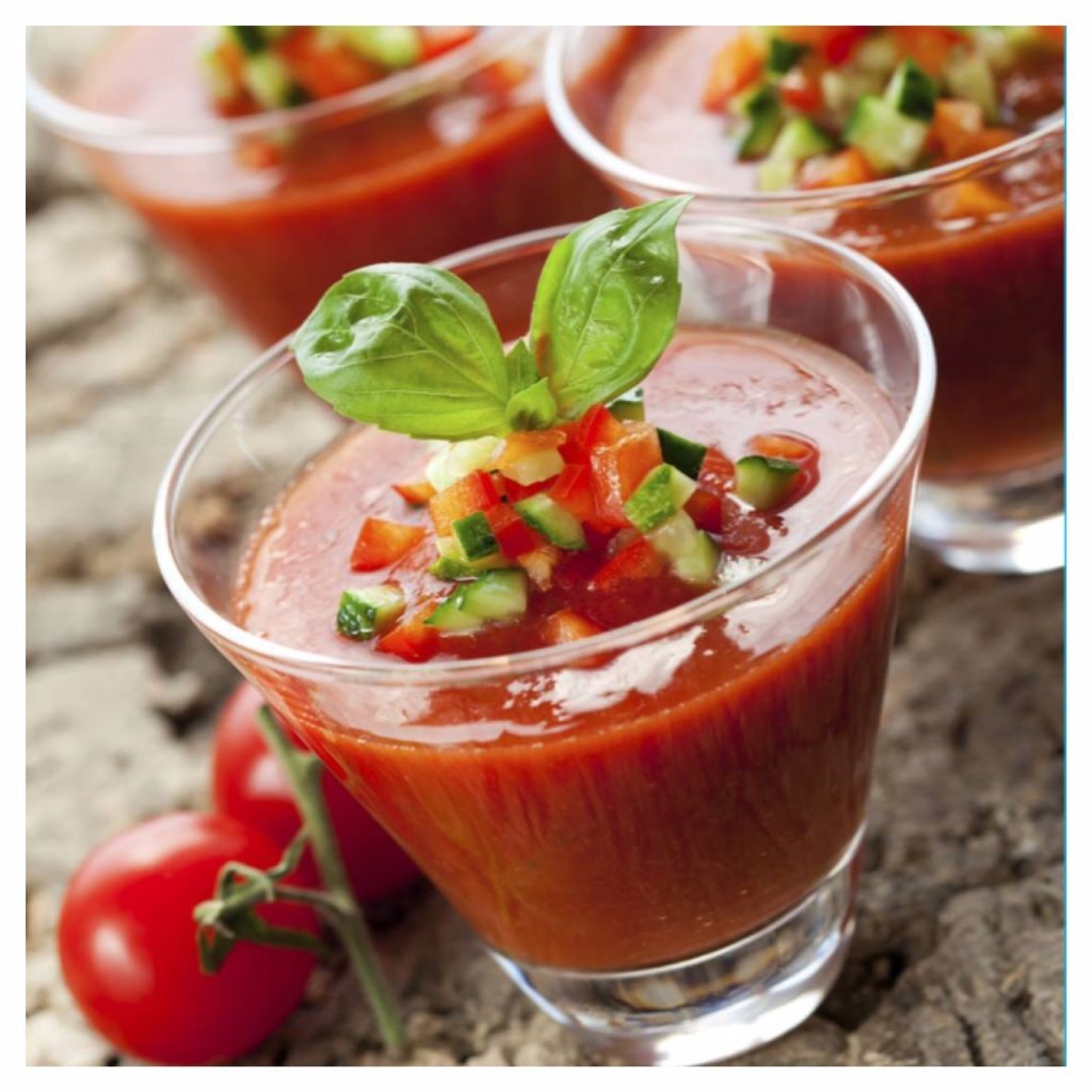gazpacho andalusisk tomatsuppe tomat