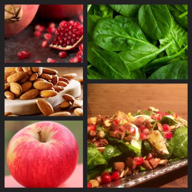 Spinatsalat