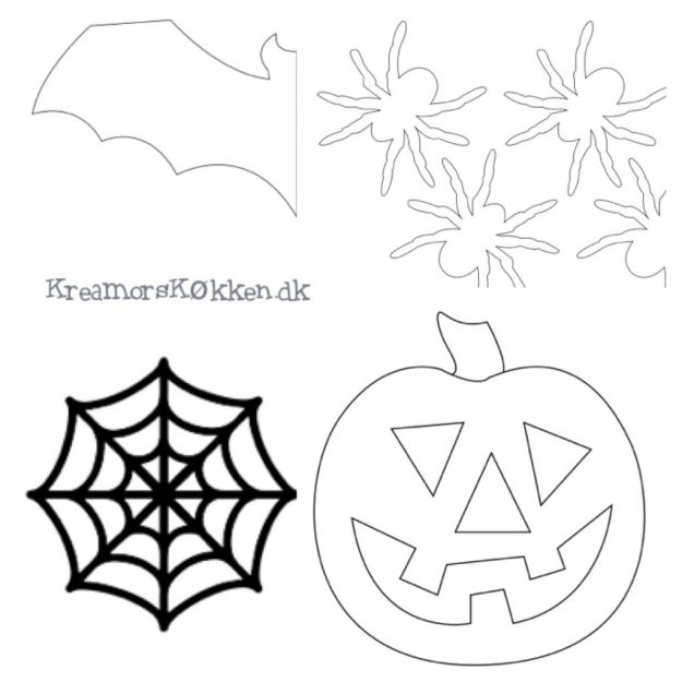 Skabeloner til halloween