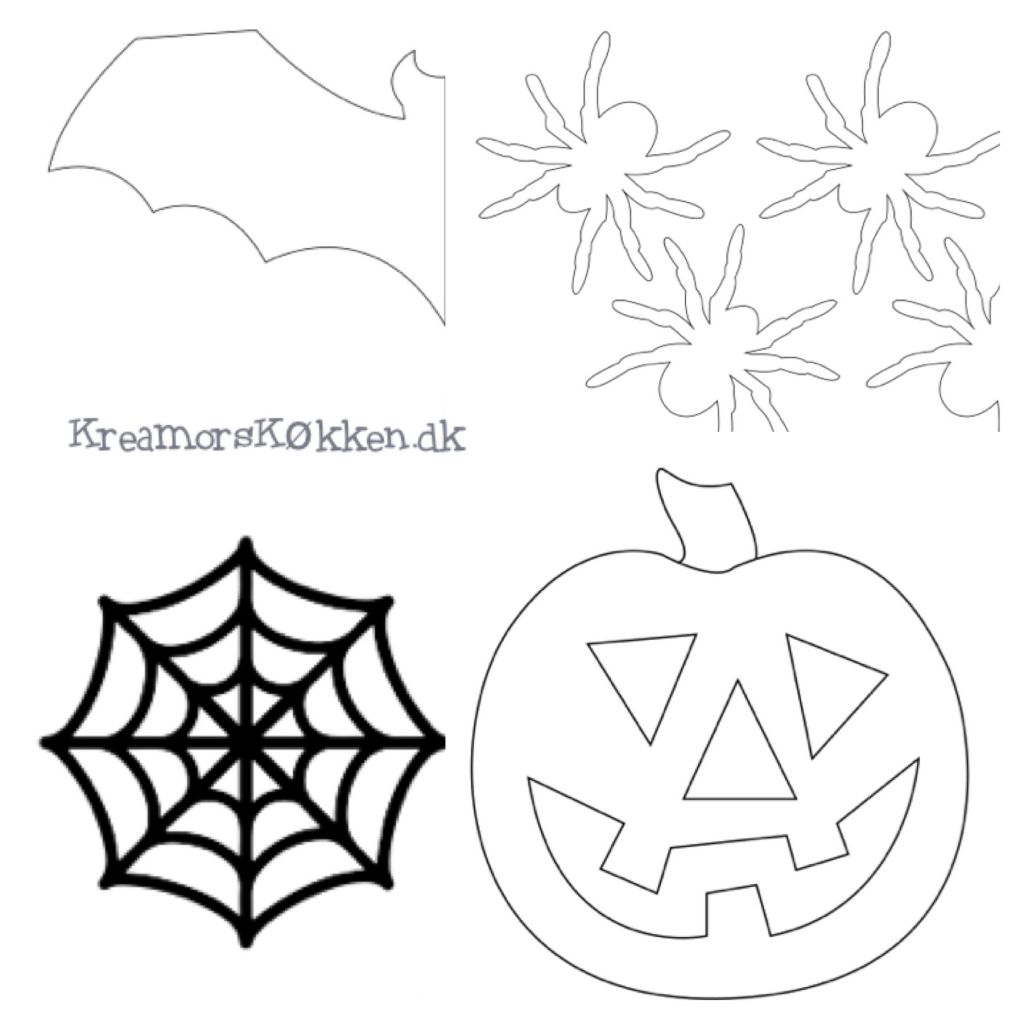 Skabeloner til halloween