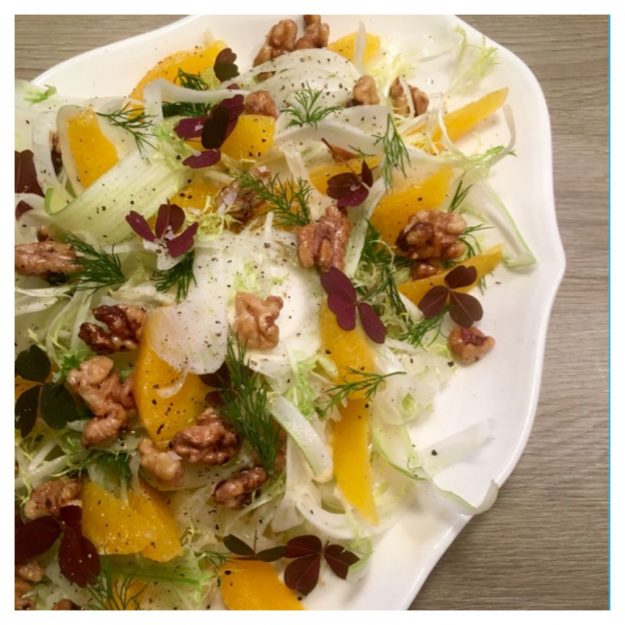 fennikelsalat med appelsin